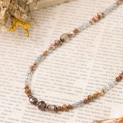Anne Vaughan Designs Jewelry Necklaces Anne Vaughan Copper Tides Collage Necklace 70163678 Anne Vaughan Copper Tides Collage Necklace