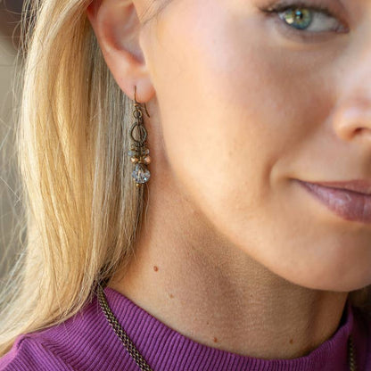 Anne Vaughan Designs Jewelry Earrings Anne Vaughan Copper Tides Crystal Cluster Earrings 38608094 Anne Vaughan Copper Tides Crystal Cluster Earrings