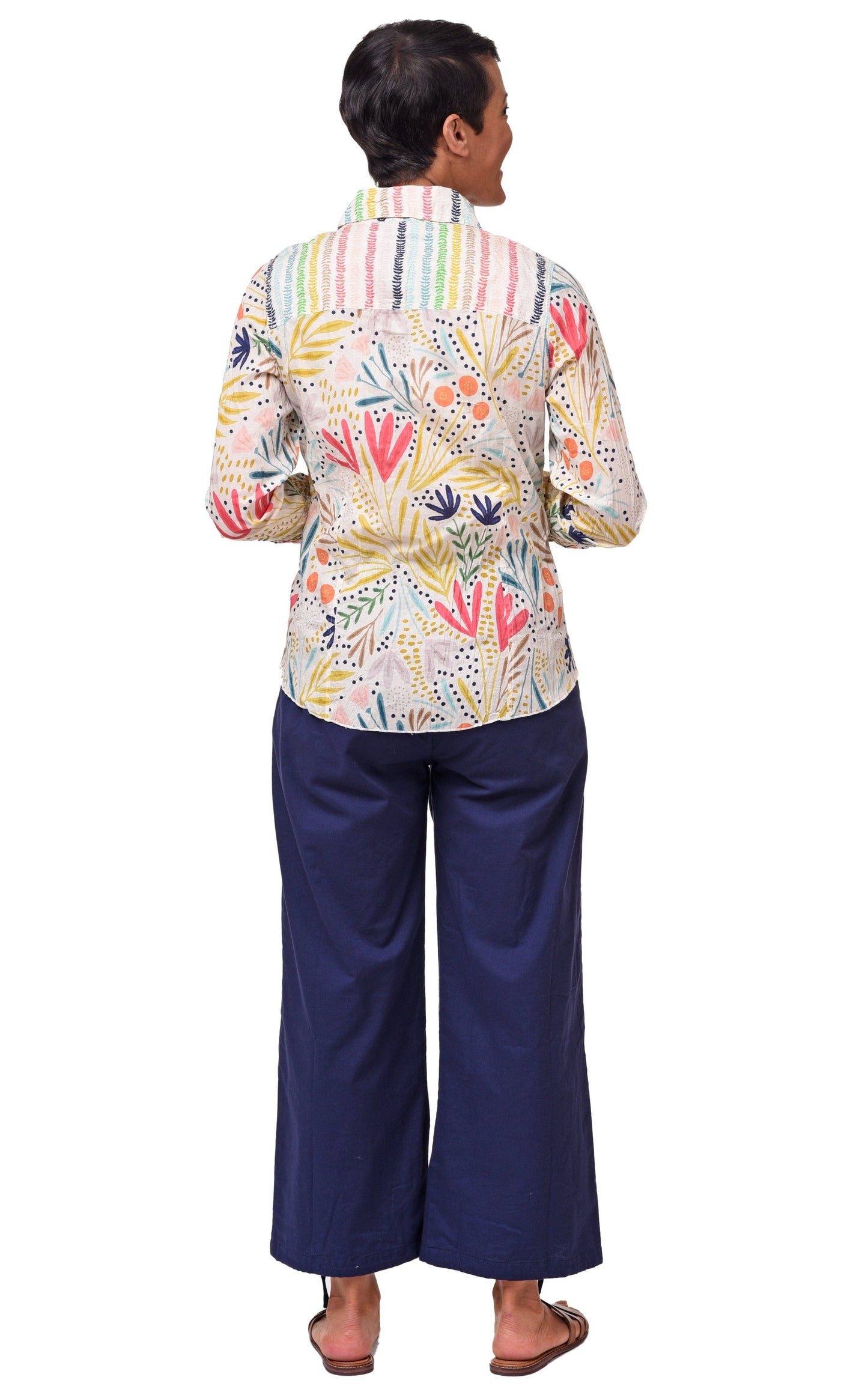 Tulip Gretchen Button Down Blouse - Multiple Prints