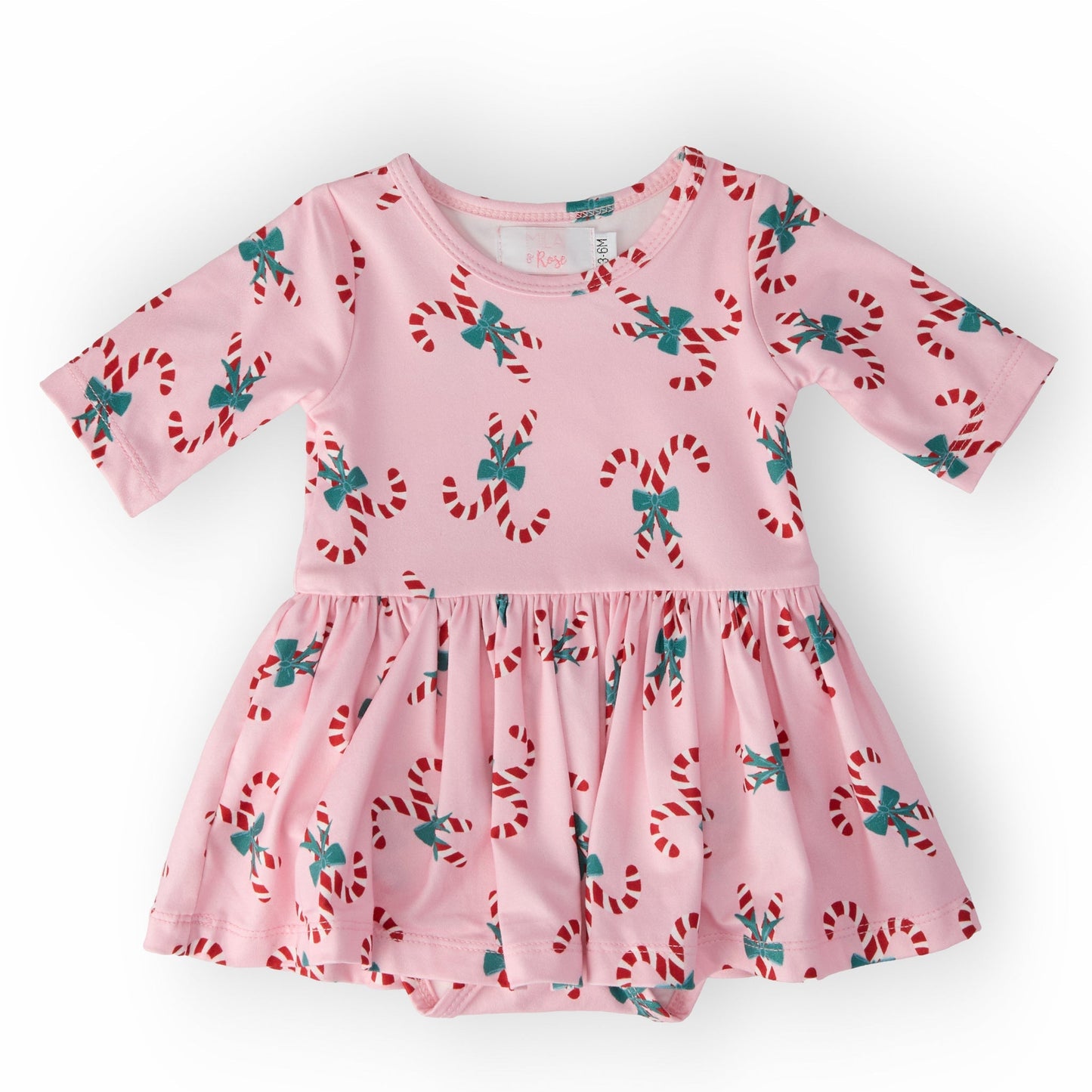 Mila & Rose Holiday Twirl Bodysuit