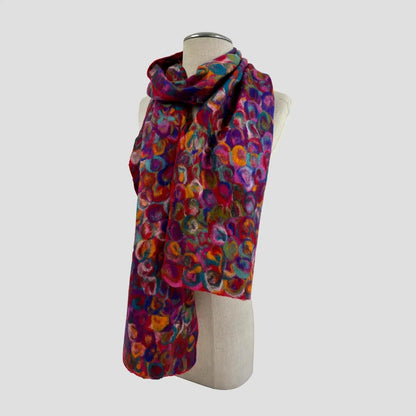 Feltiful Scarves Candy Dot Confetti Felted Scarf Candy Dot Confetti Felted Scarf