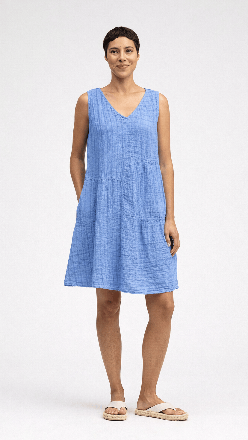 Cut Loose Dresses Cut Loose Linen Patch Dress 46910686 Cut Loose Linen Patch Dress
