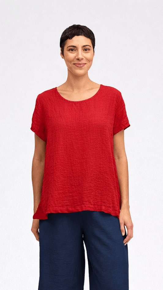 Cut Loose Tops Cut Loose Parachute Crop Sleeve Swing Top 28109790 Cut Loose Parachute Crop Sleeve Swing Top