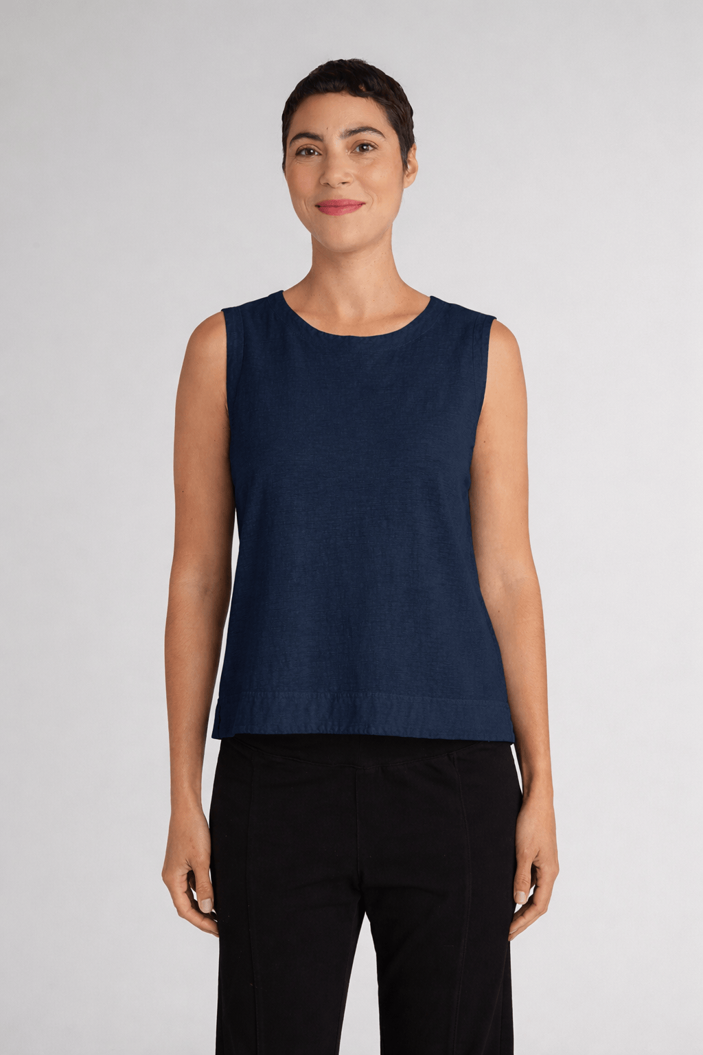 Cut Loose Tanks Cut Loose Cotton/Linen Wide Facing Shell - Multiple Colors 40201182 Cut Loose Cotton/Linen Wide Facing Shell - Multiple Colors