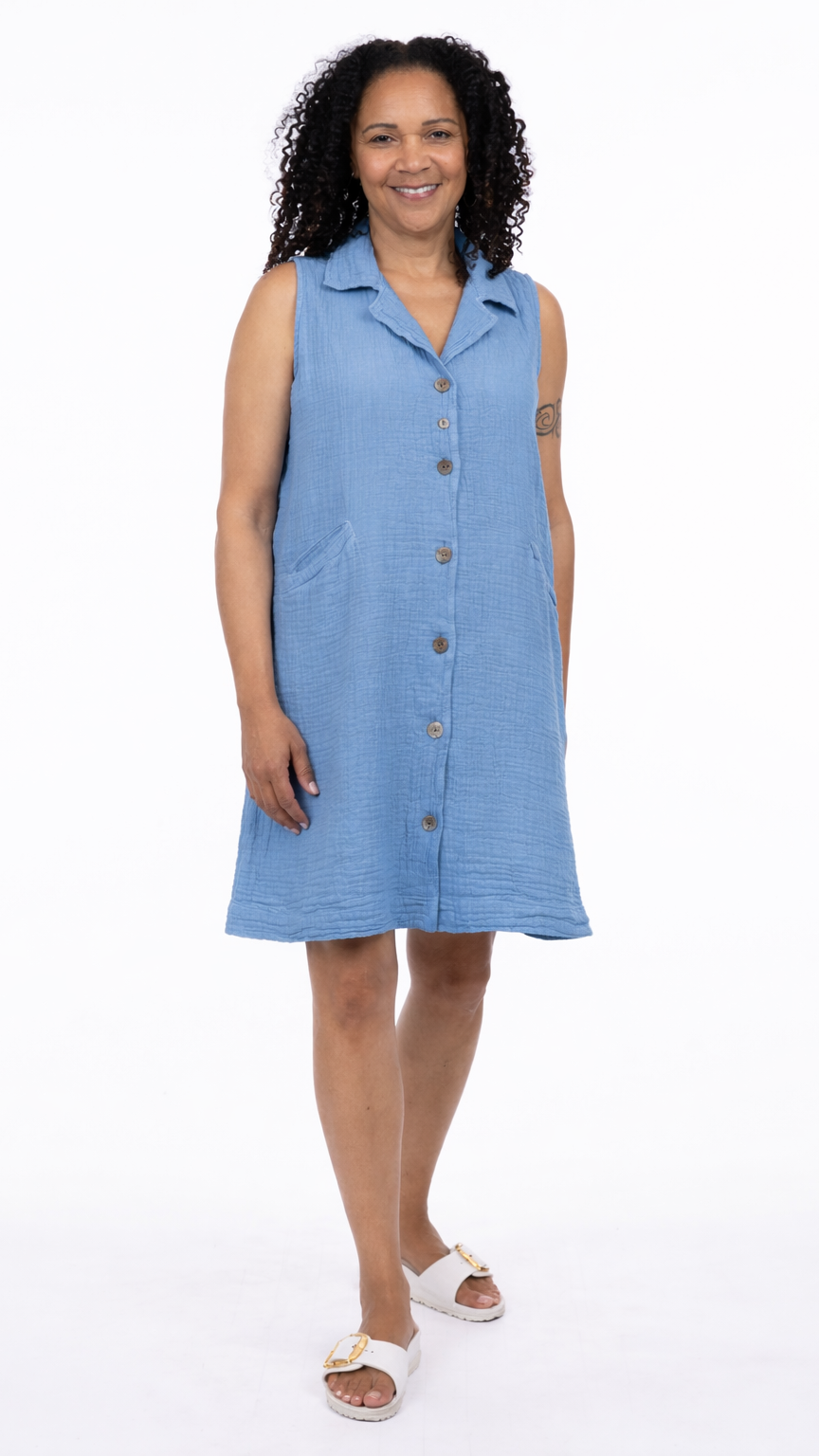 Shannon Passero Cotton Gauze Calliope  Dress - Multiple Colors