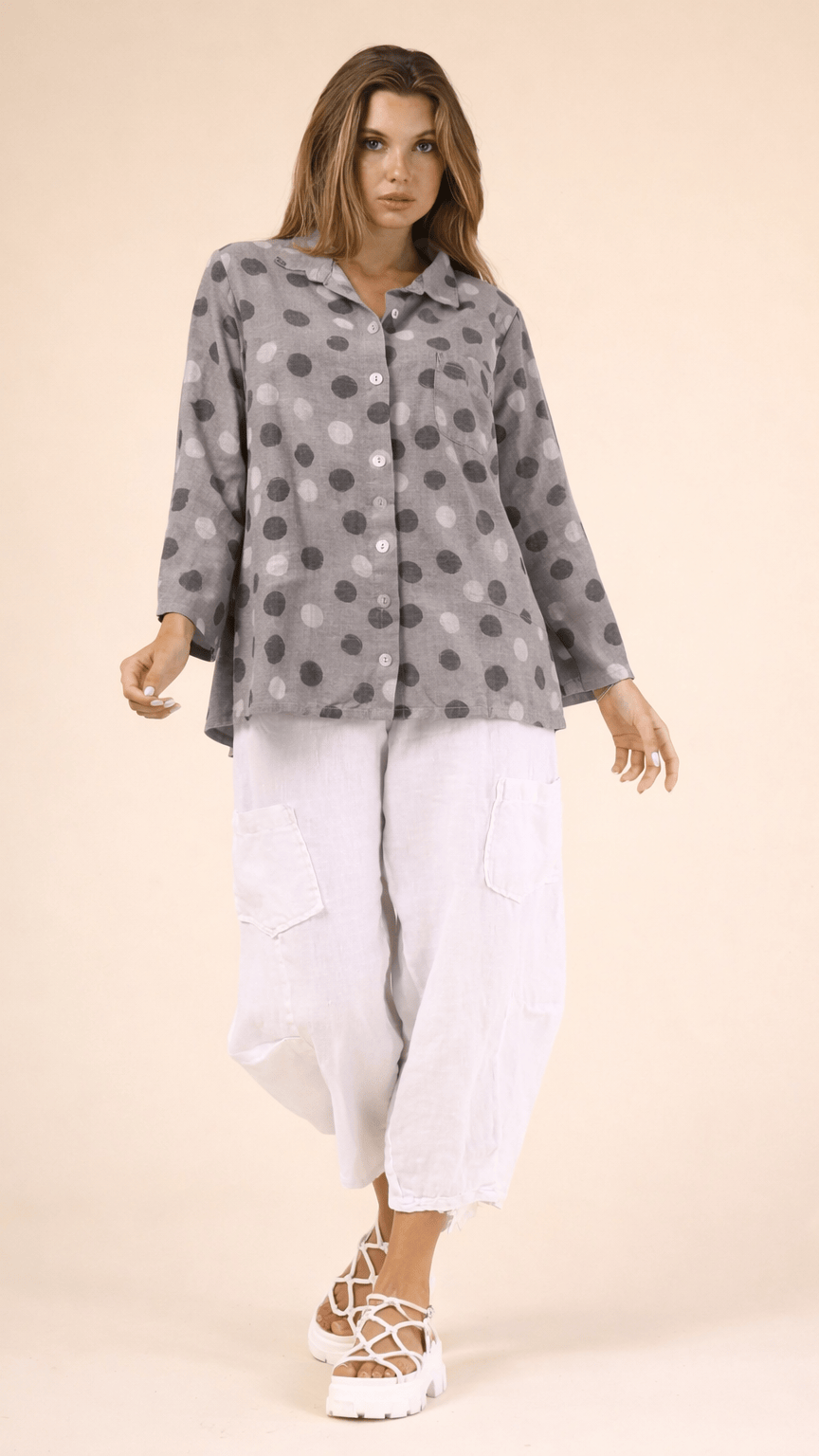 Fenini Tops Fenini Shirt Jacket Fenini Shirt Jacket