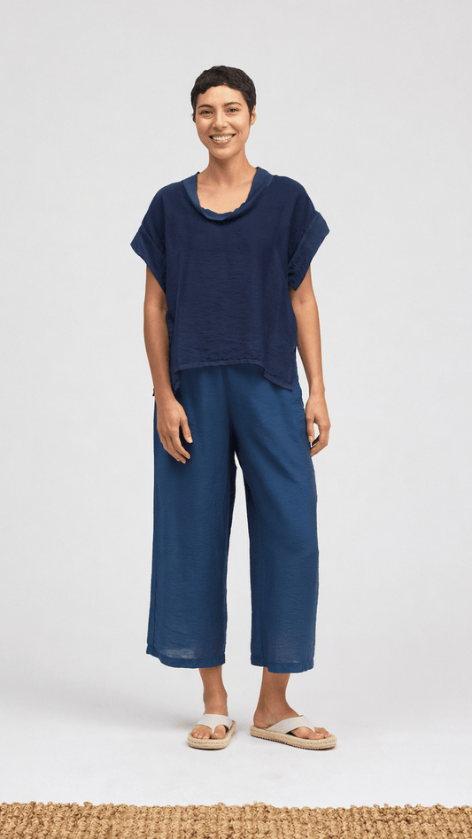 Cut Loose Tops Cut Loose Parachute Short Sleeve Cowl Top - Multiple Colors 06384606 Cut Loose Parachute Short Sleeve Cowl Top - Multiple Colors