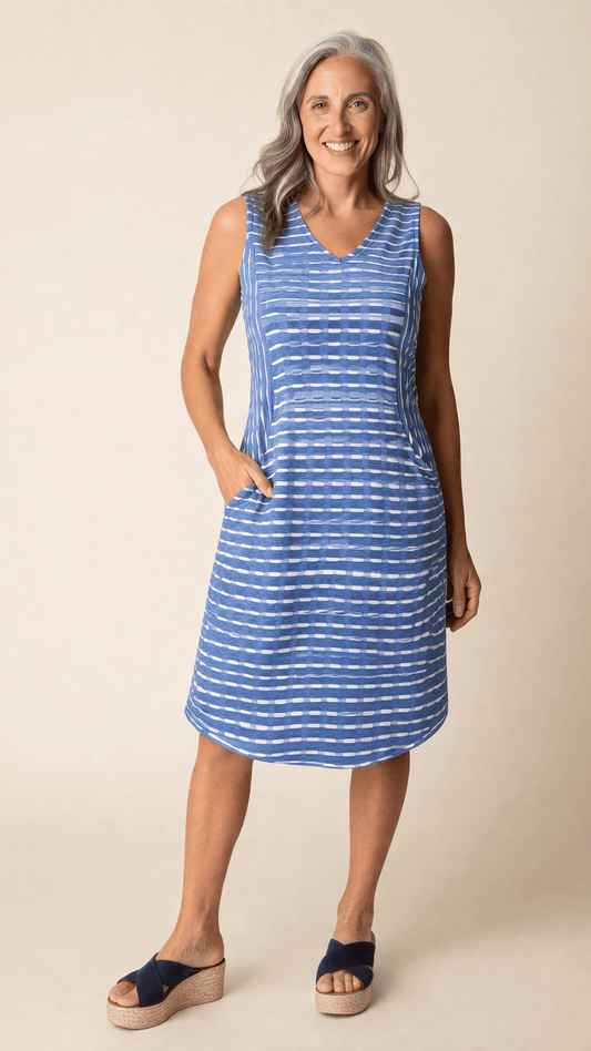 Habitat Dresses Habitat Newport Knit Coastal Tank Dress 10216414 Habitat Newport Knit Coastal Tank Dress