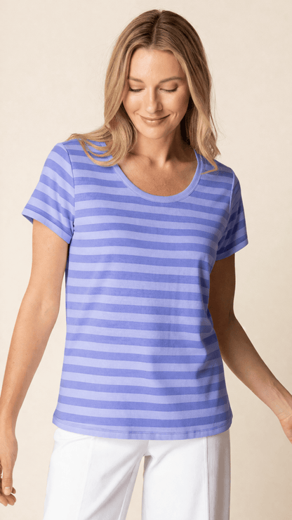 Habitat Tees Habitat Shadow Stripe Short Sleeve Tee - Multiple Colors 02528478 Habitat Shadow Stripe Short Sleeve Tee - Multiple Colors