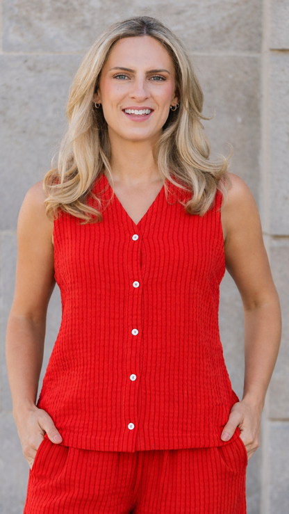 Shannon Passero Cotton Gauze Yasmin Vest - Multiple Colors