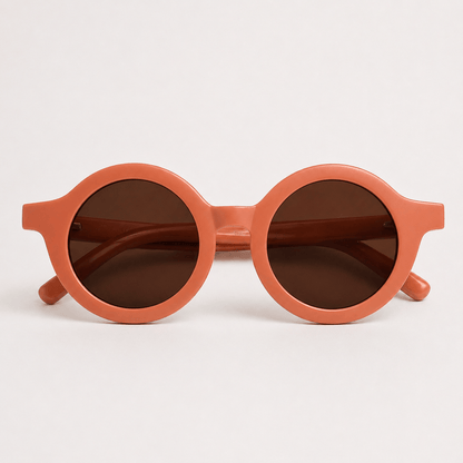 3AM Children's Accessories Retro Matte Round Children's Sunglasses - Multiple Colors 18711774 Retro Matte Round Children's Sunglasses - Multiple Colors