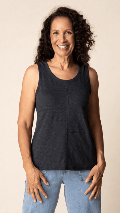 Habitat Tanks Habitat Cotton Pebble Pieced Tank - Multiple Colors 99239134 Habitat Cotton Pebble Pieced Tank - Multiple Colors