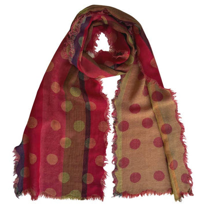 Chinar Scarves Chinar Polka Dot Scarf - Multiple Colors Chinar Polka Dot Scarf - Multiple Colors