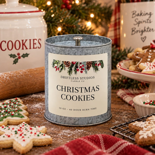 Driftless Studios Candles Christmas Cookies Soy Candle Christmas Cookies Soy Candle