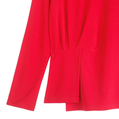 Clara Sunwoo Tops Clara Sunwoo Knit Top with Stitch Overlay Detail Clara Sunwoo Knit Top with Stitch Overlay Detail