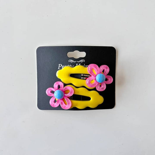 The Find Peaks Children's Accessories The Find Peaks Colorful Wave Hair Clips - Multiple Colors 85653470 The Find Peaks Colorful Wave Hair Clips - Multiple Colors