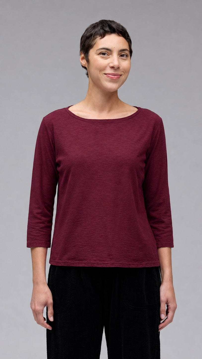 Cut Loose Tees Cut Loose 3/4 Sleeve Boatneck Tee - Multiple Colors Cut Loose 3/4 Sleeve Boatneck Tee - Multiple Colors
