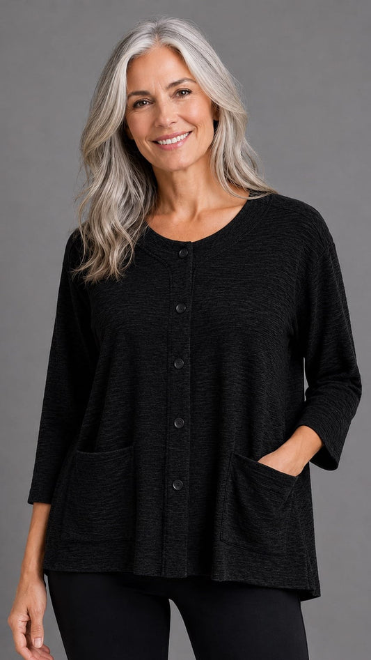 Cut Loose Jackets Cut Loose Crimped Cropped Jacket - Multiple Colors Cut Loose Crimped Cropped Jacket - Multiple Colors