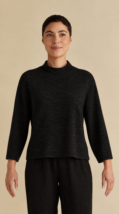 Cut Loose Tops Cut Loose Crimped Mock Neck Top - Multiple Colors 12626910 Cut Loose Crimped Mock Neck Top - Multiple Colors