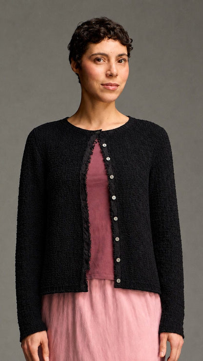 Cut Loose Cardigans Cut Loose Texture Sweater Knit Crop Cardigan - Multiple Colors Cut Loose Texture Sweater Knit Crop Cardigan - Multiple Colors