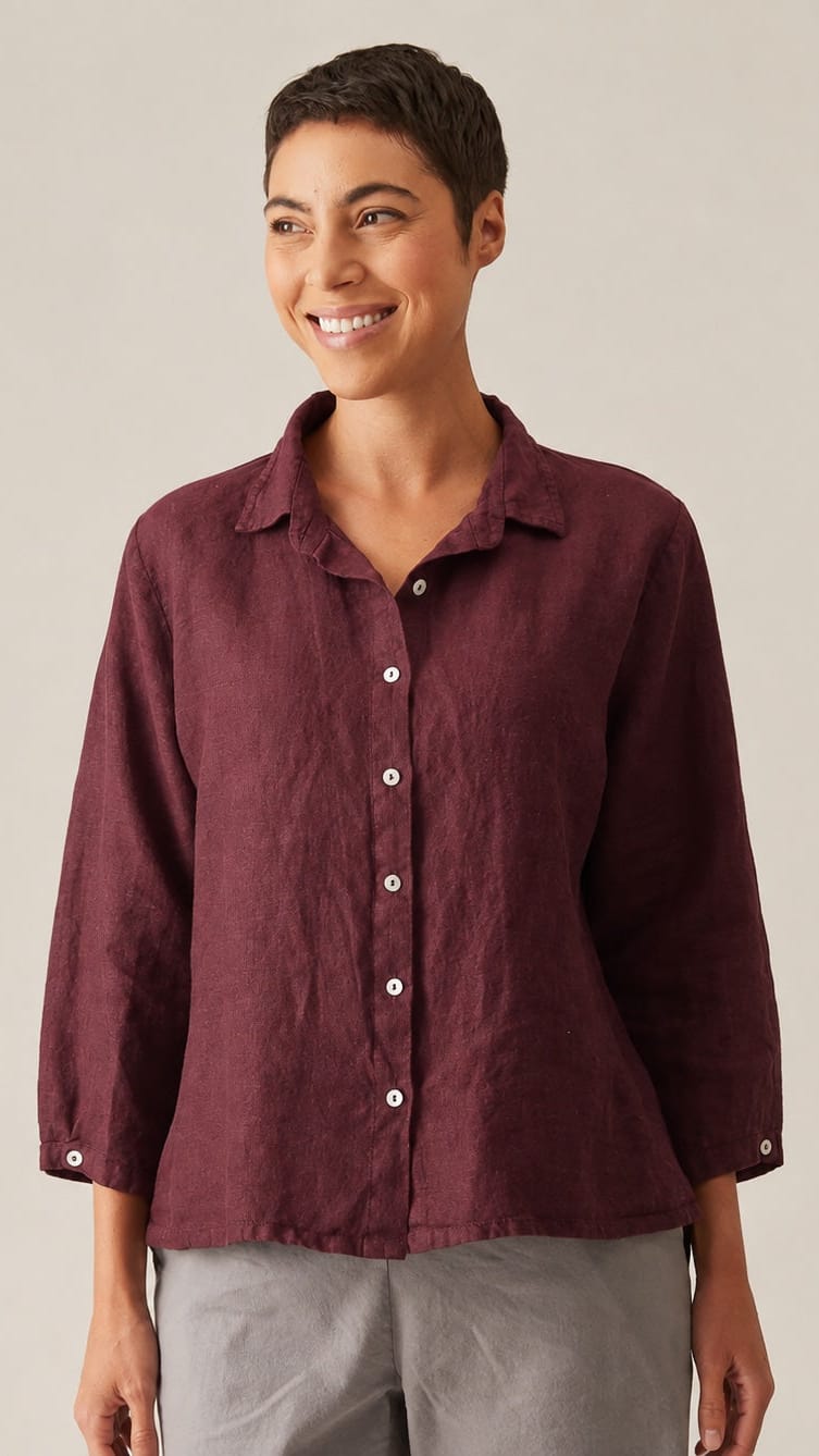Cut Loose Blouses Cut Loose Parachute Hi-Low Crop Shirt - Multiple Colors 73062110 Cut Loose Parachute Hi-Low Crop Shirt - Multiple Colors