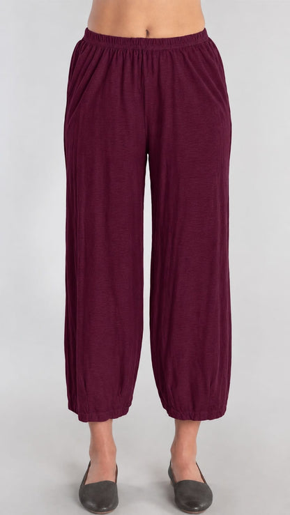 Cut Loose Pants Cut Loose Cotton/Linen Cropped Pant with Darts - Multiple Colors Cut Loose Cotton/Linen Cropped Pant with Darts - Multiple Colors