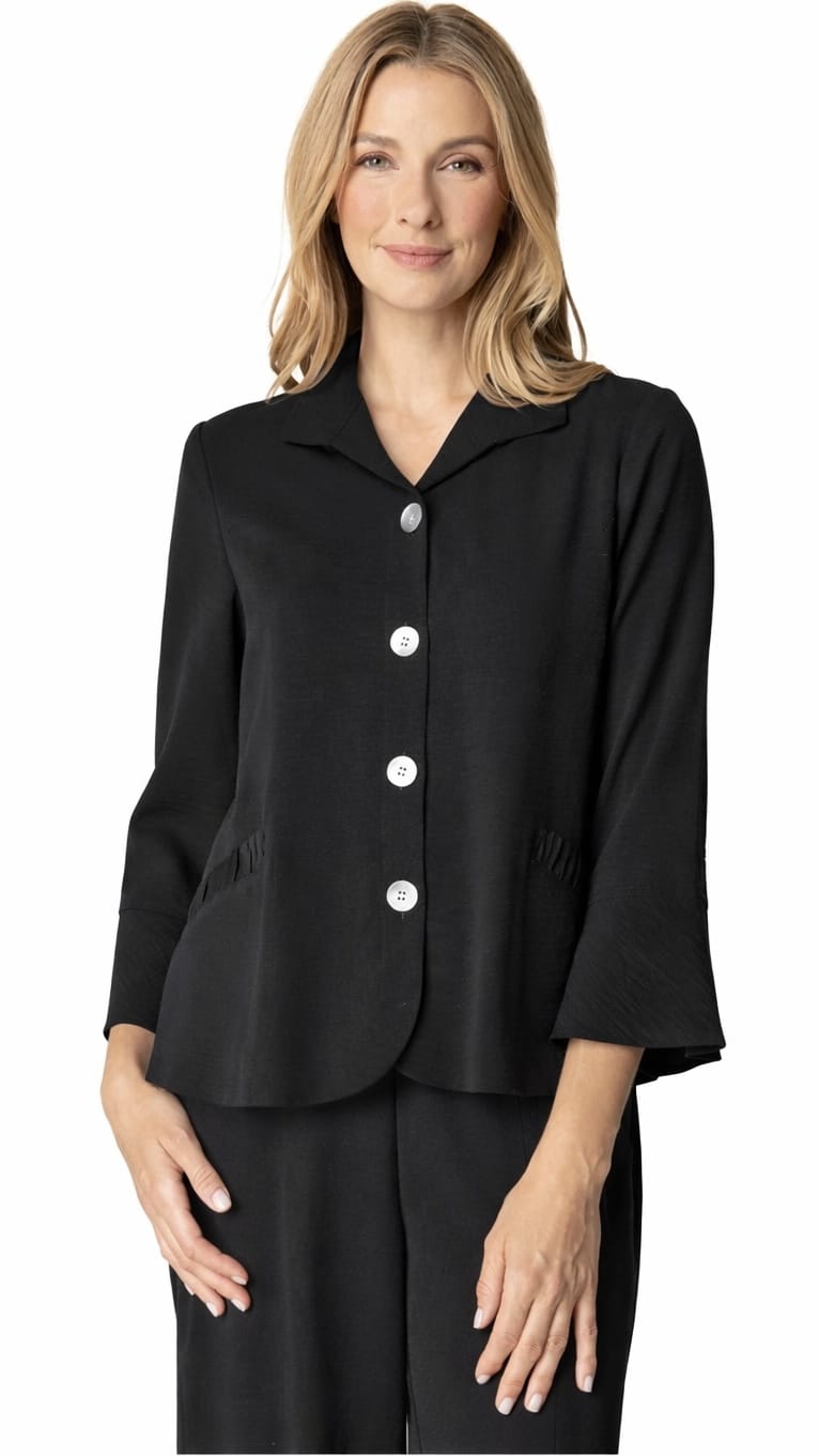 Habitat Blouses Habitat Destination Unknown Shirred Shirt Jacket - Multiple Colors 28455902 Habitat Destination Unknown Shirred Shirt Jacket - Multiple Colors