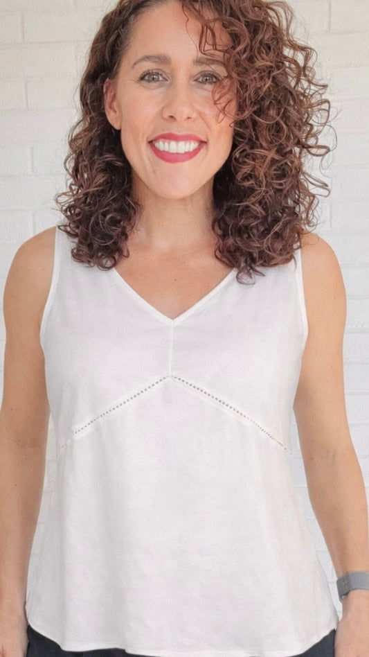 Heartstrings Tanks Heartstrings by Kleen Bias Cut V-Neck Tank - Multiple Colors 28559326 Heartstrings by Kleen Bias Cut V-Neck Tank - Multiple Colors
