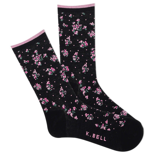 K. Bell Ditsy Floral Women Socks - Multiple Colors