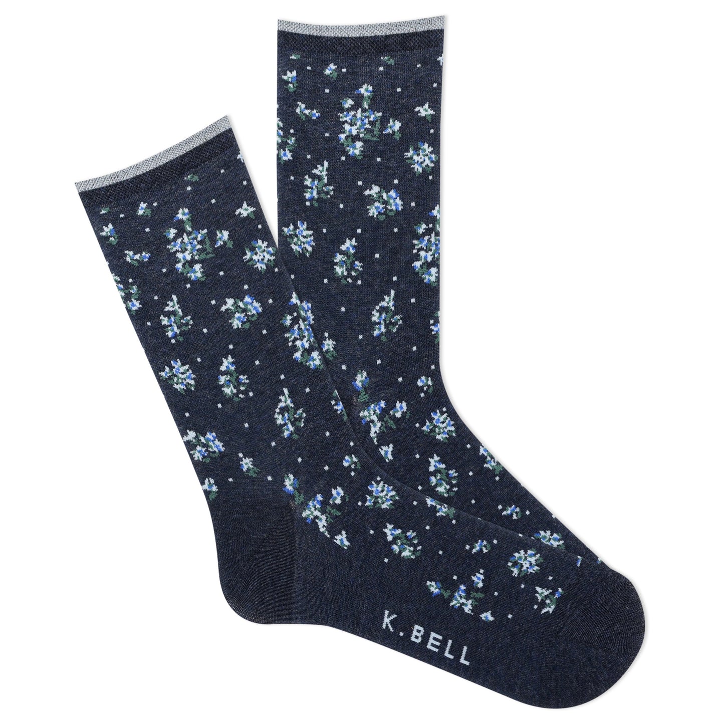 K. Bell Ditsy Floral Women Socks - Multiple Colors