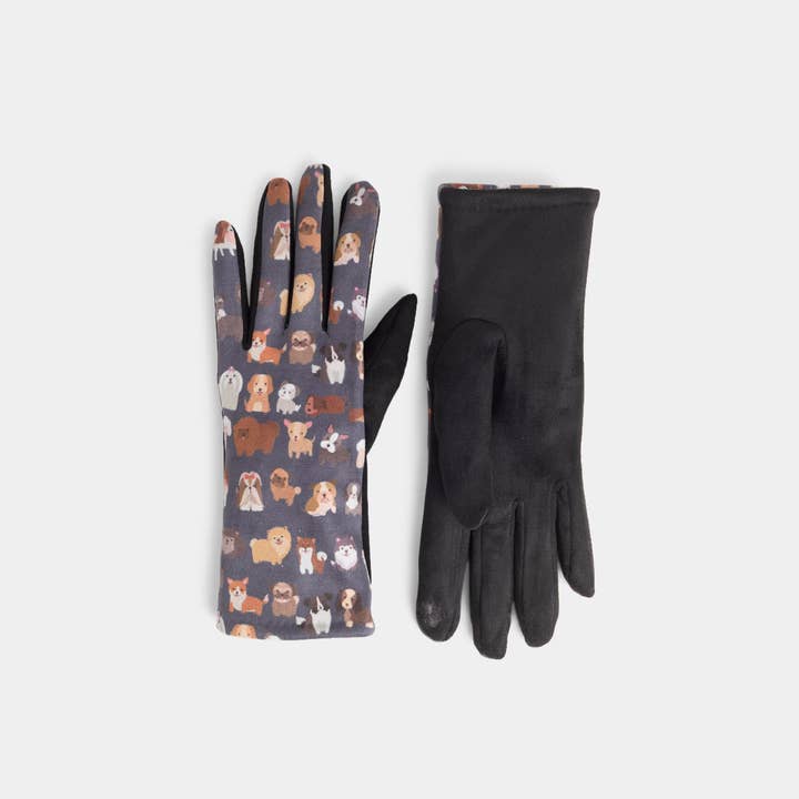 CoCo + Carmen Gloves CoCo + Carmen Dog Variety Touch Screen Gloves 38786782 CoCo + Carmen Dog Variety Touch Screen Gloves