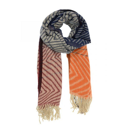 Joy Susan Ombre Chevron Scarf