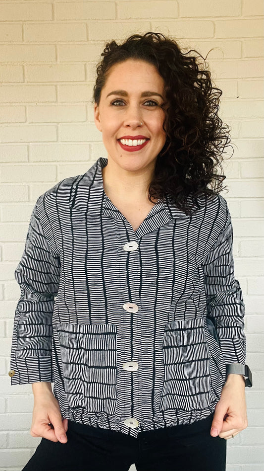 Olivia by Habitat Linen Maven Jacket - Multiple Colors