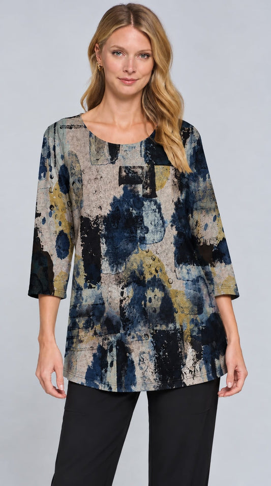 Et'Lois Tunics Et' Lois Honey A-Line Tunic - Multiple Prints 62052830 Et' Lois Honey A-Line Tunic - Multiple Prints