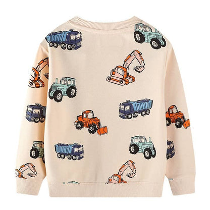 The Find Peaks Children's Clothing The Find Peaks Excavator Sweatshirt The Find Peaks Excavator Sweatshirt