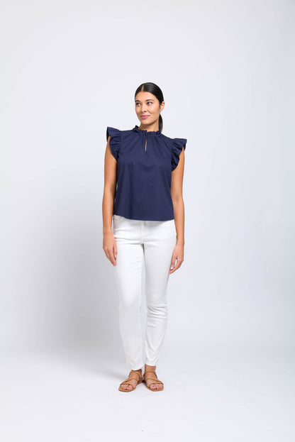 Foil Pulp Fiction Top