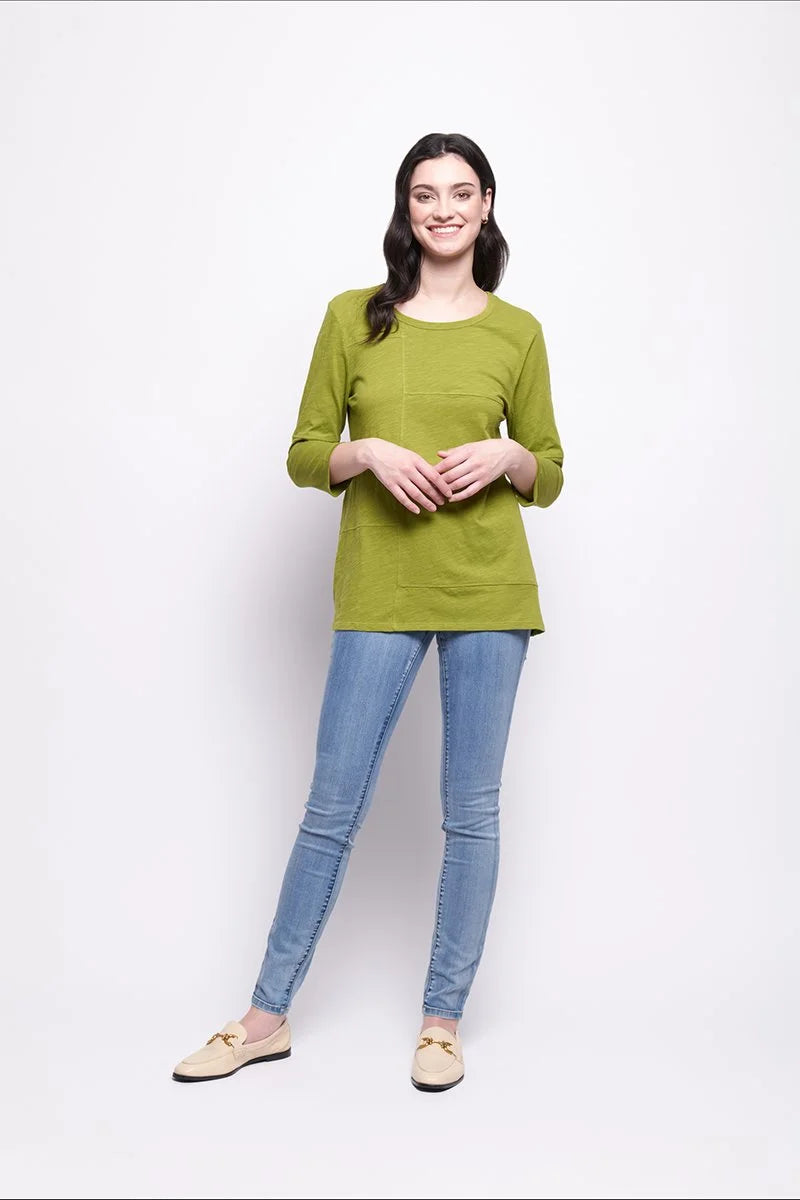 Foil Sew It Seams Top - Multiple Colors