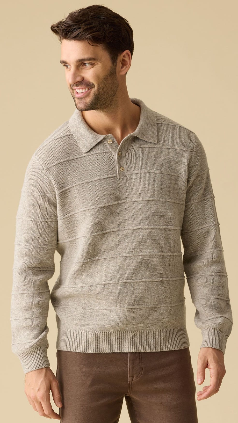 Flag & Anthem Men's Button Downs Flag & Anthem Hayneville Sweater Polo Flag & Anthem Hayneville Sweater Polo