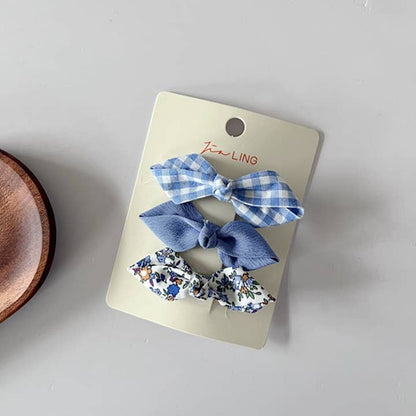 The Find Peaks Children's Accessories The Find Peaks Floral Fabric Bow Hair Clips - Multiple Color 64558814 The Find Peaks Floral Fabric Bow Hair Clips - Multiple Color