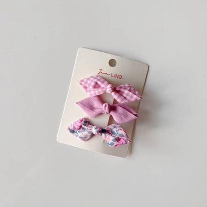 The Find Peaks Children's Accessories The Find Peaks Floral Fabric Bow Hair Clips - Multiple Color 64526046 The Find Peaks Floral Fabric Bow Hair Clips - Multiple Color