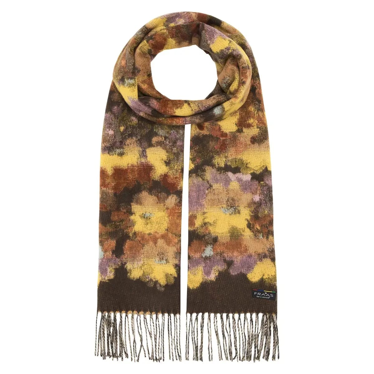 Fraas Scarves Scarves Fraas Forest Flower Cashmink Scarf - Multiple Colors 32242654 Fraas Forest Flower Cashmink Scarf - Multiple Colors