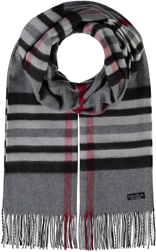 Fraas Scarves Scarves Fraas Plaid Cashmink Blanket Scarf 90070238 Fraas Plaid Cashmink Blanket Scarf
