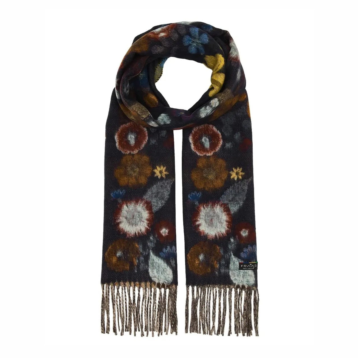 Fraas Scarves Scarves Fraas Pressed Floral Cashmink Scarf - Multiple Colors Fraas Pressed Floral Cashmink Scarf - Multiple Colors