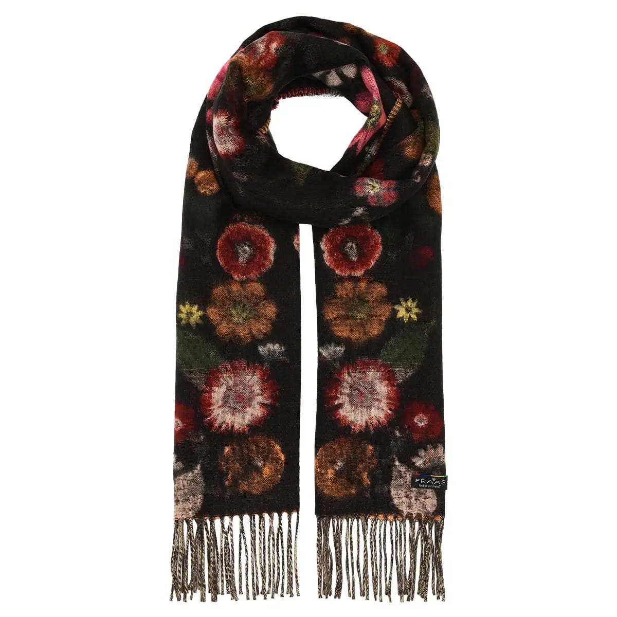 Fraas Scarves Scarves Fraas Pressed Floral Cashmink Scarf - Multiple Colors Fraas Pressed Floral Cashmink Scarf - Multiple Colors