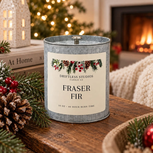 Driftless Studios Candles Fraser Fir Christmas Soy Candle Fraser Fir Christmas Soy Candle