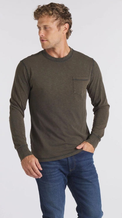Grayers Hewitt Garment Dyed Pocket Tee - Multiple Colors