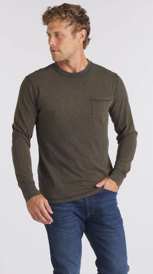 Grayers Hewitt Garment Dyed Pocket Tee - Multiple Colors