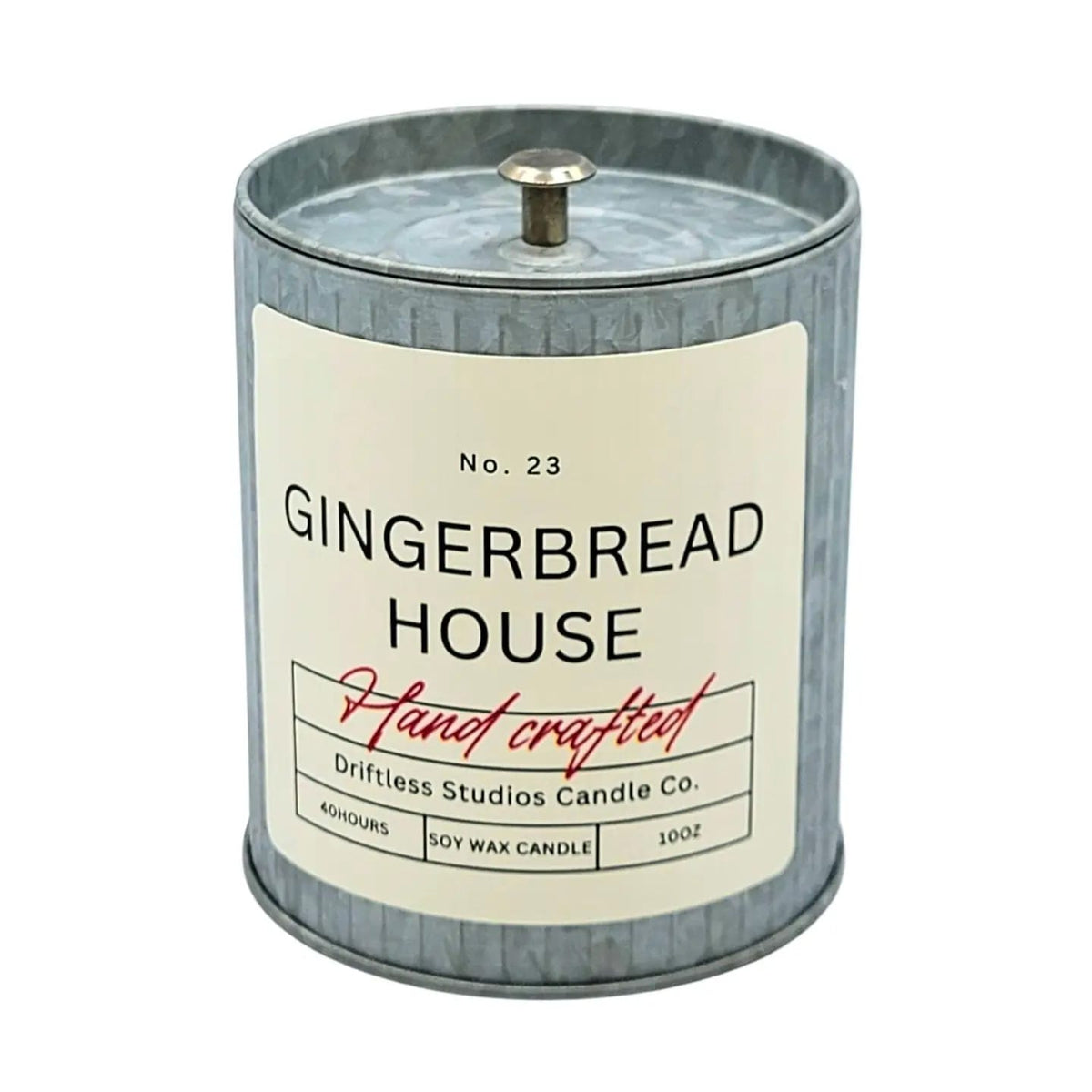 Driftless Studios Candles Gingerbread House Soy Candle Gingerbread House Soy Candle