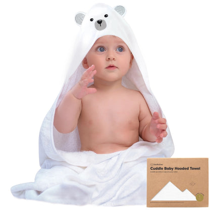 KeaBabies Cuddle Animals Hooded Towel - Multiple Prints