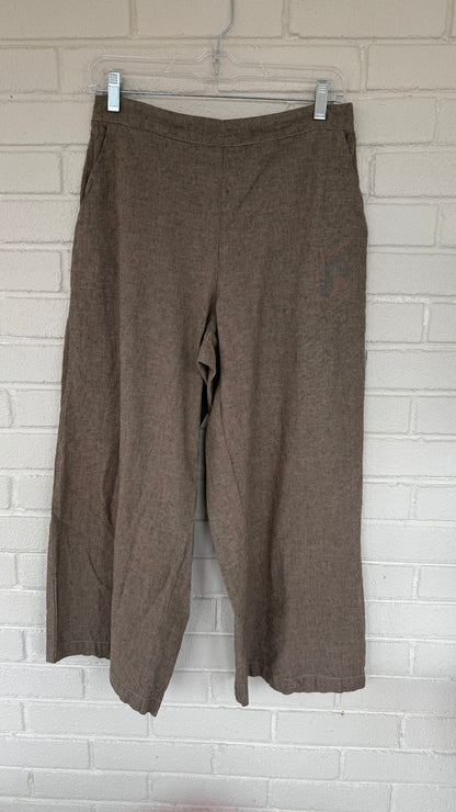 Cut Loose Pants Cut Loose Crosshatch Crop Wide Leg Pant - Multiple Colors 70552286 Cut Loose Crosshatch Crop Wide Leg Pant - Multiple Colors